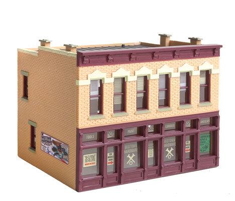 WalthersTrainline 931-812 | Midtown Hardware - Assembled Building | HO Scale - Squeaky's Trains