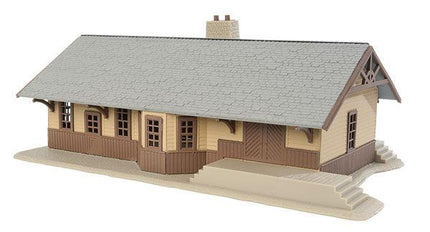 WalthersTrainline 931-904 | Iron Ridge Station - Building Kit | HO Scale - Squeaky's Trains