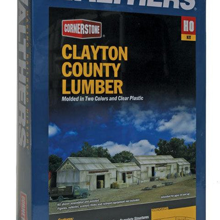 Walthers Cornerstone 933-2911 | Clayton County Lumber | HO Scale - Squeaky's Trains