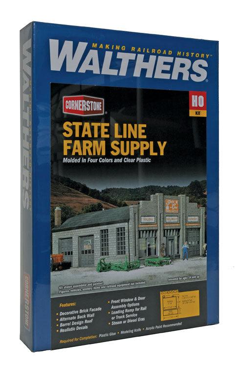 Walthers Cornerstone 933-2912 | State Line Farm Supply | HO Scale - Squeaky's Trains