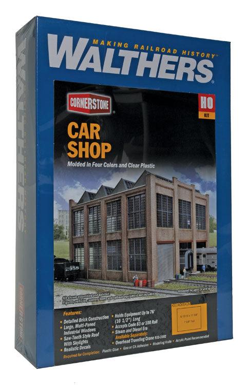 Walthers Cornerstone 933-3040 | Car Shop | HO Scale - Squeaky's Trains