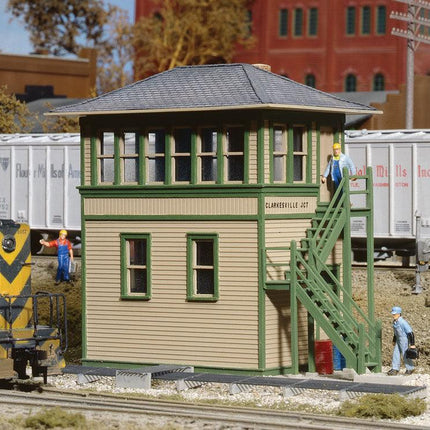 Walthers Cornerstone 933-3071 | Interlocking Tower | HO Scale - Squeaky's Trains