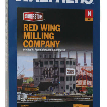 Walthers Cornerstone 933-3212 | Red Wing Milling Co. - Building Kit | N Scale - Squeaky's Trains
