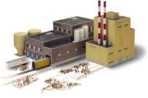 Walthers Cornerstone 933-3237 | Superior Paper Company - Building Kit | N Scale - Squeaky's Trains