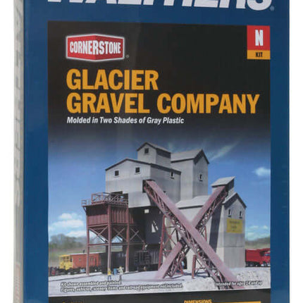 Walthers Cornerstone 933-3241 | Glacier Gravel Co. - Building Kit | N Scale - Squeaky's Trains