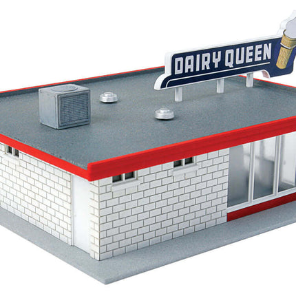 Walthers Cornerstone 933-3484 | Vintage Dairy Queen(R) - Building Kit | HO Scale - Squeaky's Trains