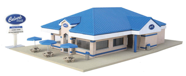 Walthers Cornerstone 933-3486 | Culver's(R) - Building Kit | HO Scale - Squeaky's Trains