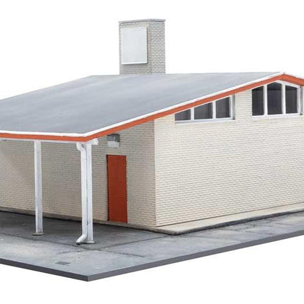 Walthers Cornerstone 933-3541 | Vintage Gas Station | HO Scale - Squeaky's Trains