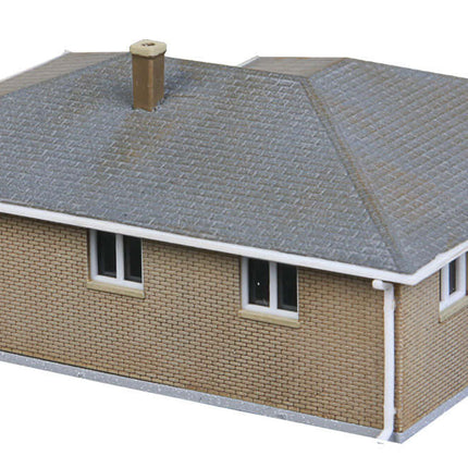 Walthers Cornerstone 933-3838 | Brick Ranch House - Building Kit | N Scale - Squeaky's Trains