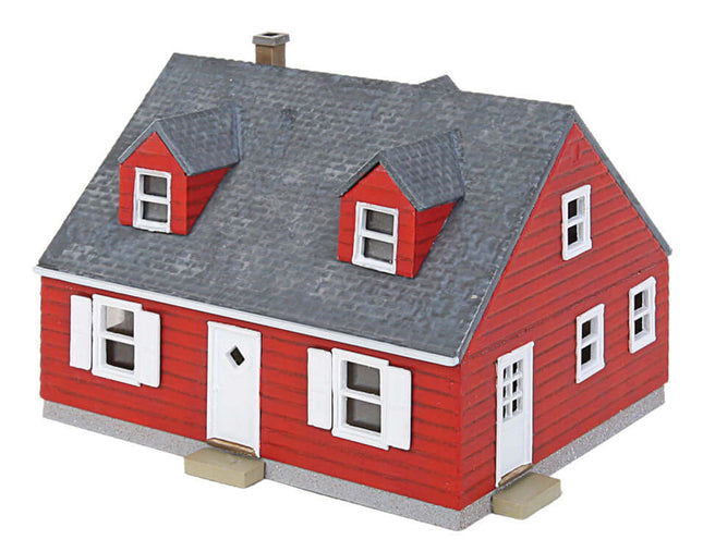 Walthers Cornerstone 933-3839 | Cape Cod House - Building Kit | N Scale - Squeaky's Trains