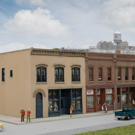 Walthers Cornerstone 933-3851 | Merchant's Row III | N Scale - Squeaky's Trains