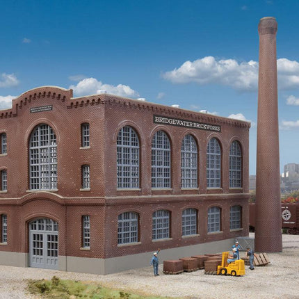 Walthers Cornerstone 933-4102 | Brickworks Main Facility | HO Scale - Squeaky's Trains