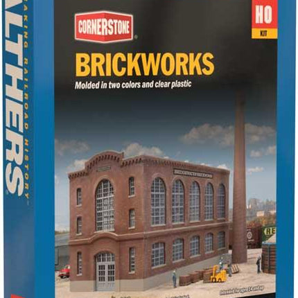 Walthers Cornerstone 933-4102 | Brickworks Main Facility | HO Scale - Squeaky's Trains