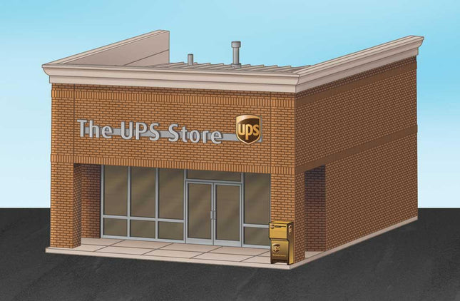 Walthers Cornerstone 933-4112 | The UPS Store(R) | HO Scale - Squeaky's Trains