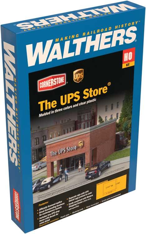 Walthers Cornerstone 933-4112 | The UPS Store(R) | HO Scale - Squeaky's Trains