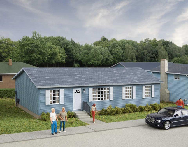 Walthers Cornerstone 933-4150 | Modern Sectional House | HO Scale - Squeaky's Trains