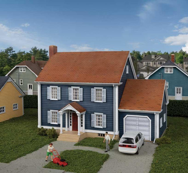 Walthers Cornerstone 933-4153 | Colonial House | HO Scale - Squeaky's Trains