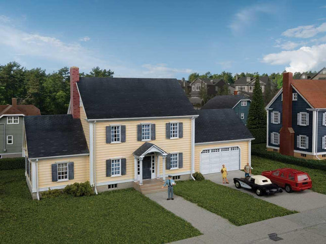 Walthers Cornerstone 933-4154 | Executive House | HO Scale - Squeaky's Trains