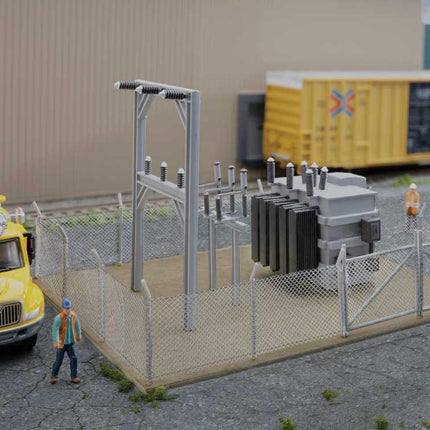 Walthers Cornerstone 933-4175 | Small Substation | HO Scale - Squeaky's Trains