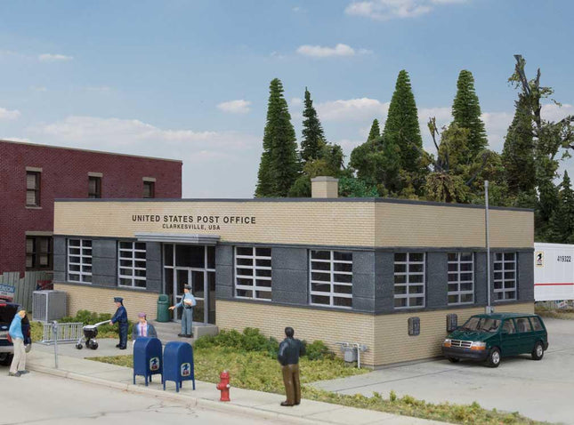 Walthers Cornerstone 933-4200 | Brick Post Office | HO Scale - Squeaky's Trains