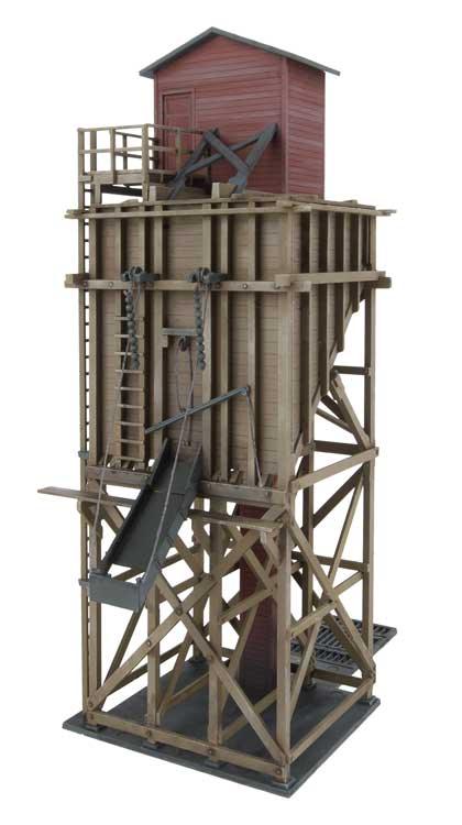 Walthers Cornerstone 933-4202 | Small Wood Coaling Station | HO Scale - Squeaky's Trains