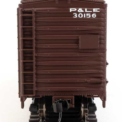Walthers Mainline 910-2735 | 40' AAR Modified 1937 Boxcar - Ready to Run - New York Central - Pittsburgh & Lake Erie #30156 | HO Scale - Squeaky's Trains