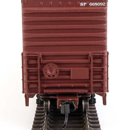 Walthers Mainline 910-3242 | 60' Pullman-Standard Auto Parts Boxcar (10' and 6' doors) - Ready to Run - Southern Pacific(TM) #668092 | HO Scale - Squeaky's Trains