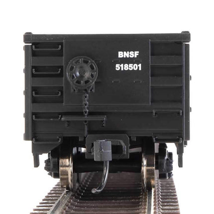 Walthers Mainline 910-6401 | 68' Railgon Gondola - Ready To Run - Burlington Northern Santa Fe #518501 | HO Scale - Squeaky's Trains