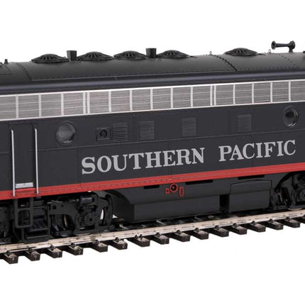 Walthers Proto 920-40936 | EMD F7A-B Set - LokSound 5 Sound & DCC - Southern Pacific(TM) #6301, 8301 (Black Widow) | HO Scale - Squeaky's Trains