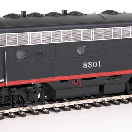 Walthers Proto 920-40936 | EMD F7A-B Set - LokSound 5 Sound & DCC - Southern Pacific(TM) #6301, 8301 (Black Widow) | HO Scale - Squeaky's Trains