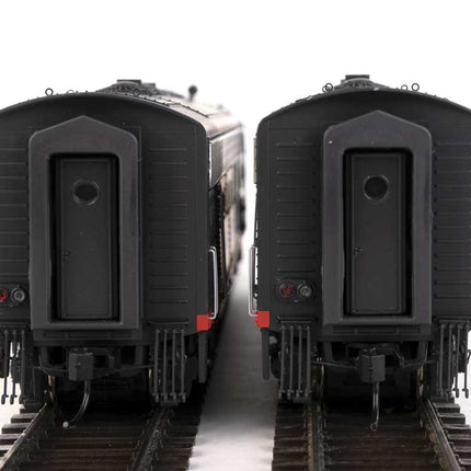 Walthers Proto 920-40936 | EMD F7A-B Set - LokSound 5 Sound & DCC - Southern Pacific(TM) #6301, 8301 (Black Widow) | HO Scale - Squeaky's Trains