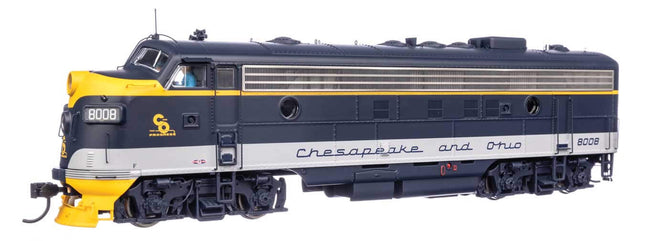 Walthers Proto 920-42548 | EMD FP7 - ESU® Sound & DCC - Chesapeake & Ohio #8008 | HO Scale - Squeaky's Trains