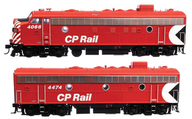 Walthers Proto 920-42550 | EMD FP7 & F7B - ESU® Sound & DCC - Canadian Pacific #4066 & 4474 | HO Scale - Squeaky's Trains
