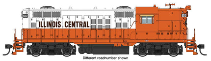 Walthers Proto 920-42806 | EMD GP9  - ESU® Sound & DCC - Illinois Central #9339 (orange, white, black) | HO Scale - Squeaky's Trains