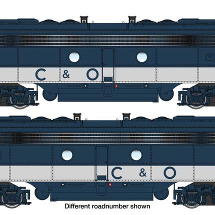 Walthers Proto 920-42910 | EMD E8 A-A - ESU® Sound & DCC - Chesapeake & Ohio #4020 & 4025 | HO Scale - Squeaky's Trains