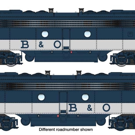 Walthers Proto 920-49908 | EMD E8 A-A - Standard DC - Baltimore & Ohio #1462 & 1466 | HO Scale - Squeaky's Trains