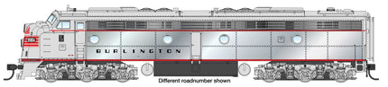 Walthers Proto 920-49917 | EMD E8A - Standard DC - Chicago, Burlington & Quincy #9995 (plated sides) | HO Scale - Squeaky's Trains