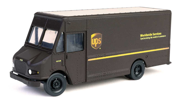 Walthers SceneMaster 949-12100 | Morgan Olson(R) Route Star Van - United Parcel Service(R) Package Car (New Style) - Assembled | HO Scale - Squeaky's Trains