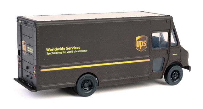 Walthers SceneMaster 949-12100 | Morgan Olson(R) Route Star Van - United Parcel Service(R) Package Car (New Style) - Assembled | HO Scale - Squeaky's Trains