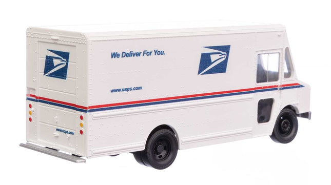 Walthers SceneMaster 949-12102 | Morgan Olson(R) Route Star Van - United States Postal Service(R) 2-Ton Delivery Truck - Assembled | HO Scale - Squeaky's Trains