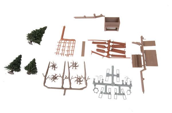 SceneMaster Walthers HO #949-4159 Wood Grade Crossing