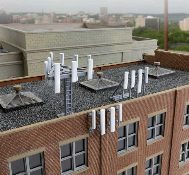 Walthers SceneMaster 949-4195 | Mounted Communication Tower Array Kit | HO Scale - Squeaky's Trains