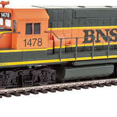 Walthers Trainline 931-2500 | EMD GP15-1 - Standard DC - Burlington Northern & Santa Fe (green, orange, yellow) | HO Scale - Squeaky's Trains