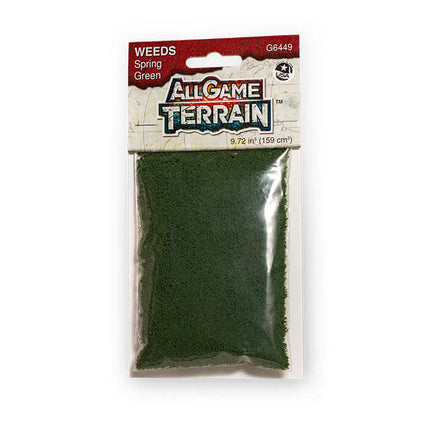 Woodland Scenics / All Game Terrain 6449 | Weeds - Spring Green | Multi Scale - Squeaky's Trains