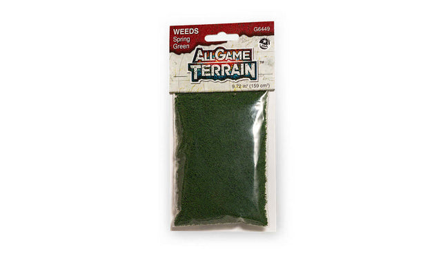 Woodland Scenics / All Game Terrain 6449 | Weeds - Spring Green | Multi Scale - Squeaky's Trains
