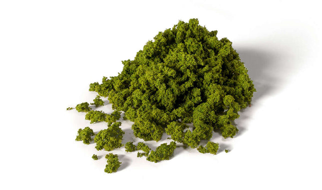 Woodland Scenics / All Game Terrain 6461 | Foliage Clumps - Light Green | Multi Scale - Squeaky's Trains
