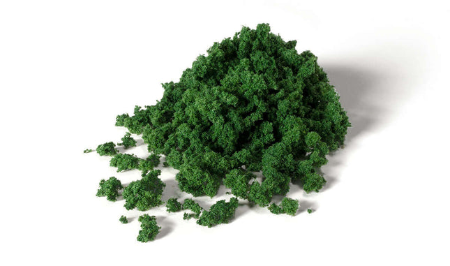 Woodland Scenics / All Game Terrain 6463 | Foliage Clumps - Dark Green | Multi Scale - Squeaky's Trains