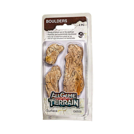 Woodland Scenics / All Game Terrain 6558 | Surface Boulders | Multi Scale - Squeaky's Trains