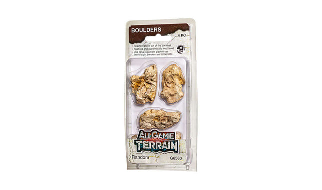 Woodland Scenics / All Game Terrain 6560 | Random Boulders | Multi Scale - Squeaky's Trains