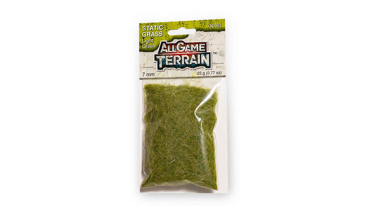 Static Grass - 7mm Light Green Static Grass - 7mm Light Green